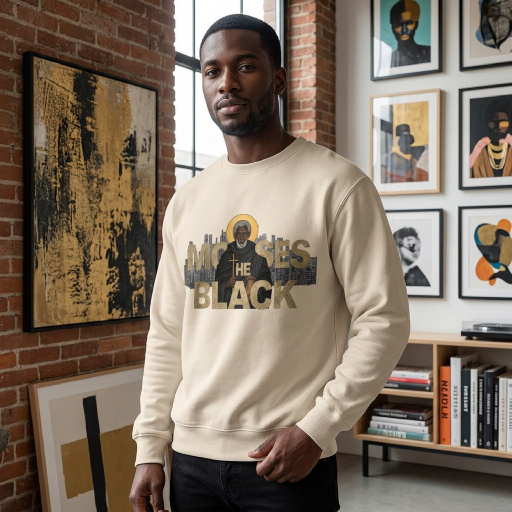 The Legacy Crew Oversized Heavyweight Sweatshirt